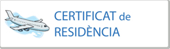 Certificat de residncia per a viatges
